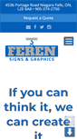 Mobile Screenshot of ferensigns.com